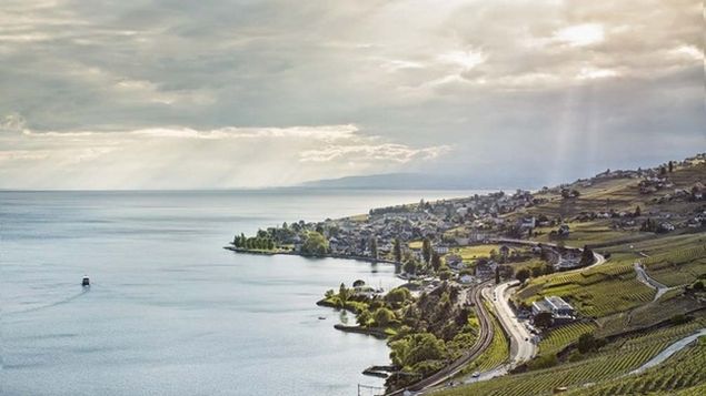 View on Cully at the Lavaux located in Canton WaadtDream route Corseaux - Lutry