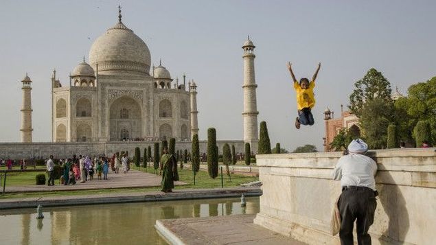 Taj Mahal, ponto turístico da Índia: país cresceu 7,3% de outubro a dezembro
