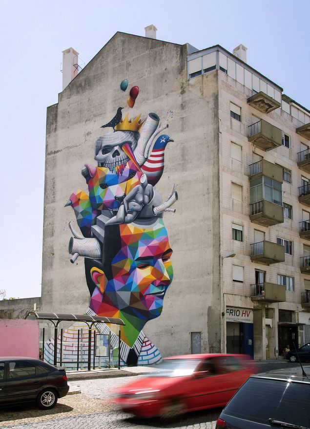 Foto da plataforma Underdogs mostra uma oba em edifcio de Lisboa