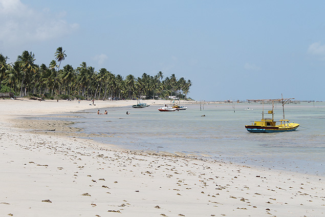Praia de So Miguel dos Milagres, em Alagoas