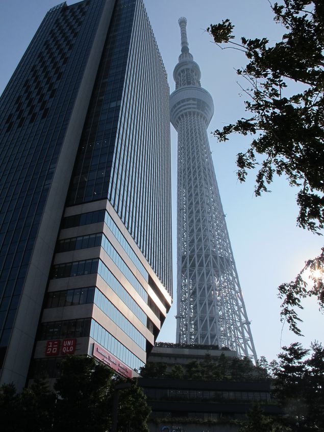 Tokyo Skytree, a torre mais alta do mundo, em Tquio
