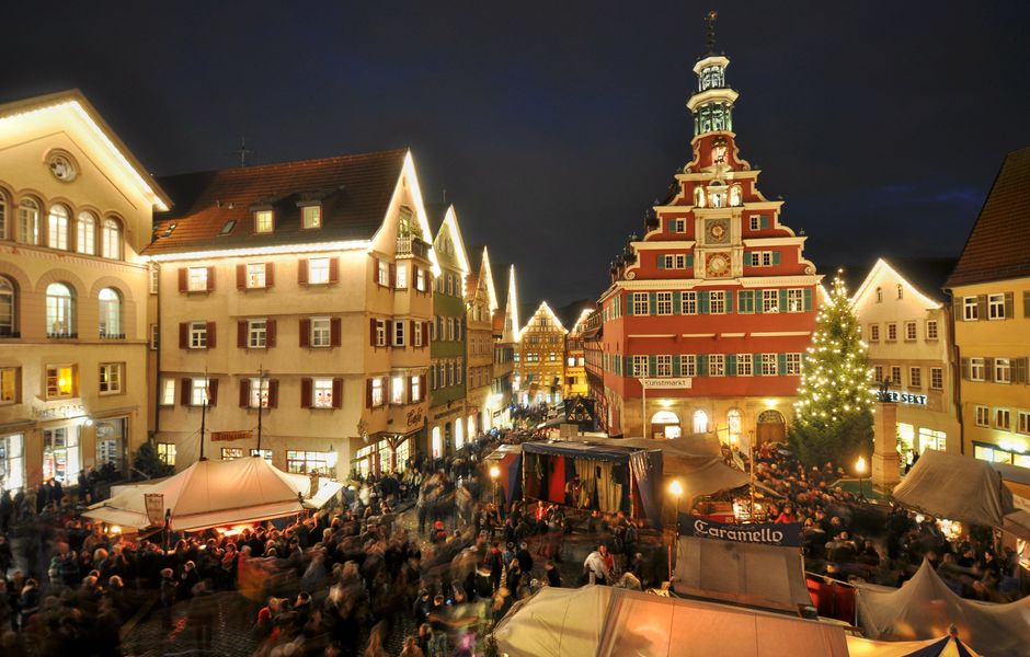 Mercado de Natal de Esslinger, na Alemanha
