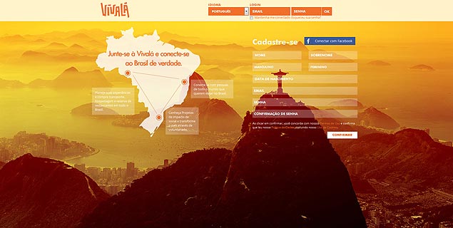 Lanado em outubro, site Vival conecta turistas, voluntrios e projetos sociais pelo Brasil