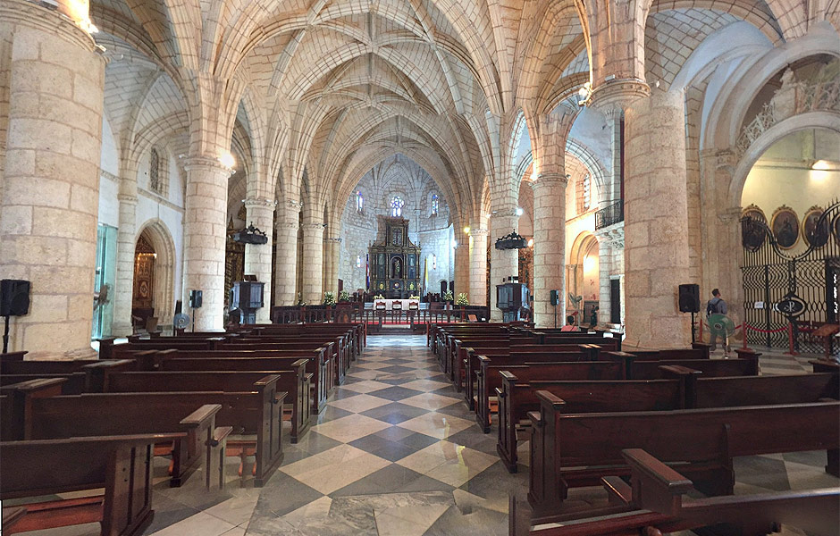 Catedral Primada da Amrica, em Santo Domingo, Repblica Dominicana