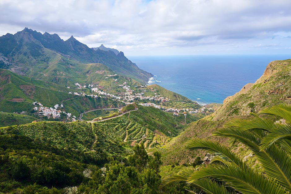 Vista das montanha Anaga, na regio de Tenerife