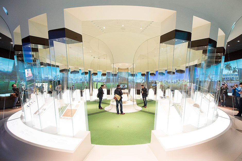 Museu do Futebol da Fifa, em Zurique, que abriu as portas neste ano