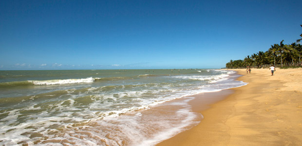 Praia de Trancoso, que era um reduto pouco explorado pelo turismo no passado