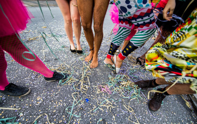 In a time of economic crisis, Carnival street celebrations are more popular 