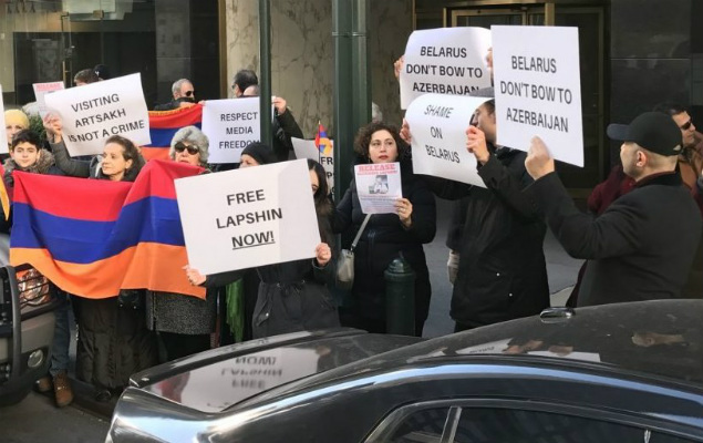 Comit Nacional Armnio Comit Nacional da Armnia nos EUA pediu liberao do jornalista em Washington