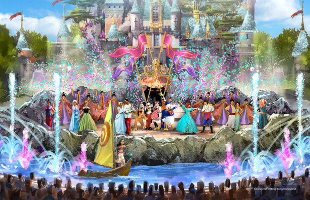 Moana' ser tema de novo palco para shows da Disneyland de Hong Kong 