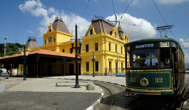 A Estao Ferroviria do Valongo, em Santos (SP)