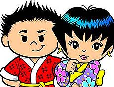 Tikara e Keika so os mascotes de Maurcio de Sousa para o centenrio da imigrao japonesa