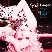 Capa de "Memphis Blues", o novo lbum de Cyndi Lauper