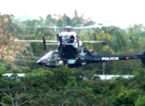 Sarney usa helicóptero do Maranhão em viagem particular