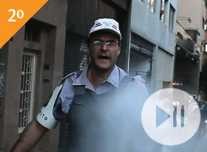 Polícia agride repórter na Marcha da Maconha 