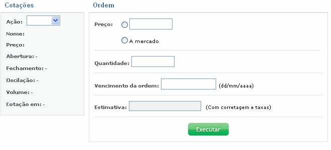 Comprar Ações