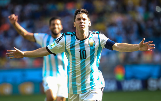 Com Lionel Messi, Argentina  a favorita nas casas de apostas europeias