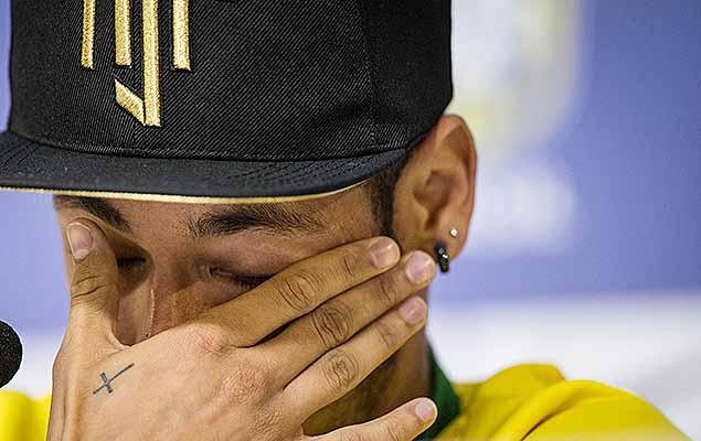 Neymar cries while talking about his injury and says he could be in wheelchair 