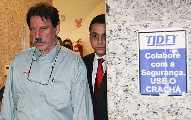 O ex-tesoureiro do PT Delúbio Soares, condenado no mensalão, que pediu perdão da pena