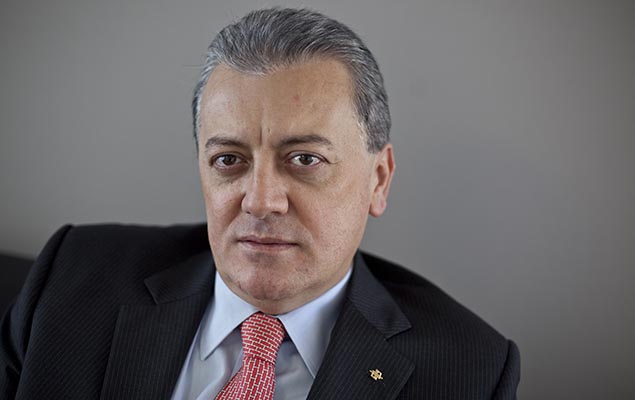 O presidente do Banco do Brasil, Aldemir Bendine, que assume a direção da Petrobras no lugar de Graça Foster