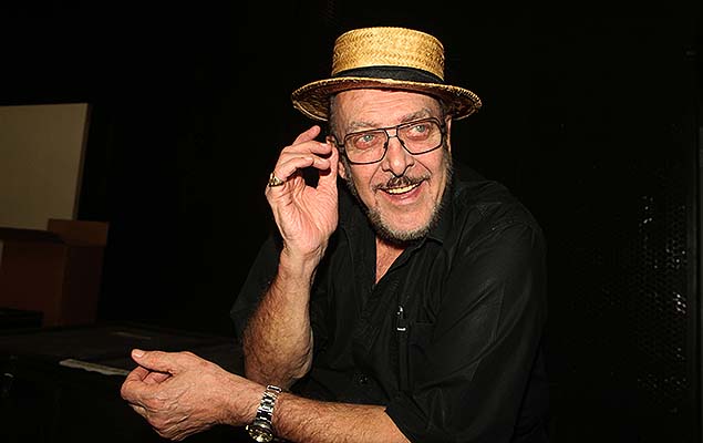 O compositor, apresentador de TV e ator Luiz Carlos Miele, que morreu nesta quarta-feira aos 77 anos, em sua casa na Gvea (zona sul do Rio)