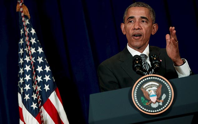 Barack Obama em coletiva em Kuala Lumpur (Malsia); presidente dos EUA critica facilidade para obter armas