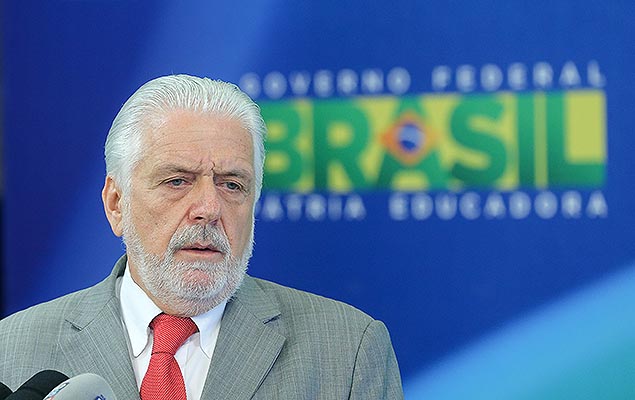 O ministro da Casa Civil, Jaques Wagner, rebate acusaes do presidente da Cmara, Eduardo Cunha, nesta quinta, em Braslia (DF)