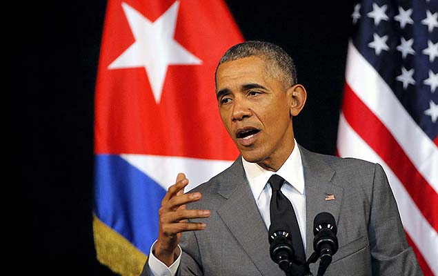 Em Cuba, o presidente Barack Obama diz que EUA faro o que for necessrio para apoiar a Blgica 