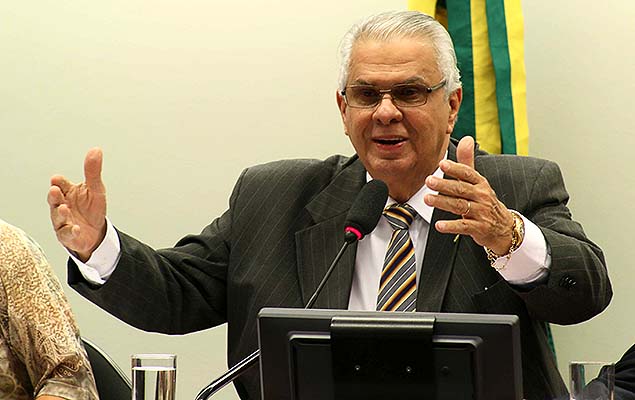O presidente do Conselho de Ética,, em sessão sobre a cassação de Eduardo Cunha
