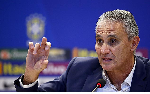 O tcnico Tite convoca os jogadores da seleo brasileira para os jogos diante da Bolvia e Venezuela, pelas eliminatrias da Copa de 2018