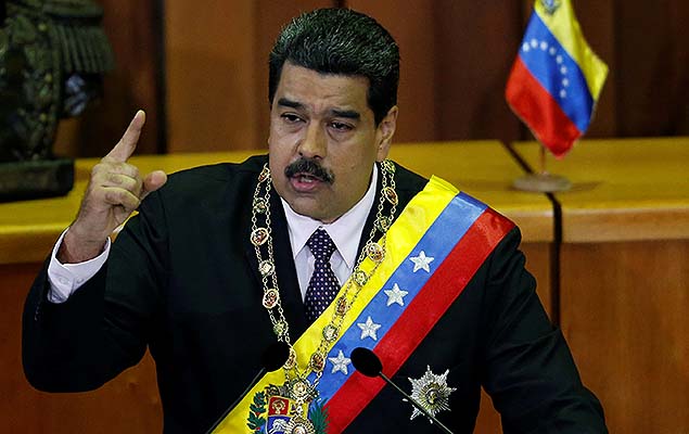Presidente da Venezuela, Nicols Maduro, apresenta o relatrio anual de governo no TSJ