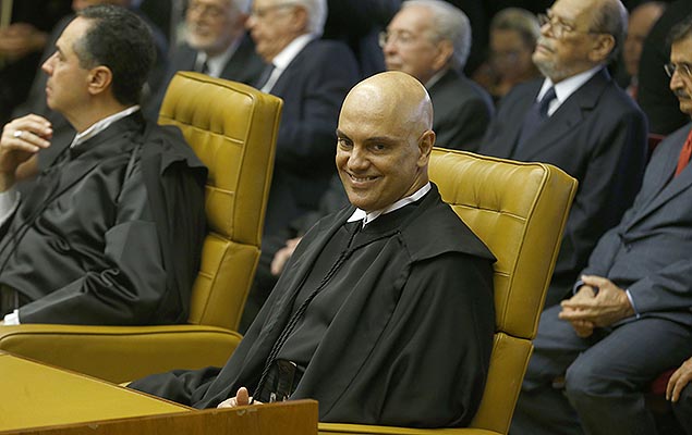 Alexandre de Moraes toma posse nesta quarta como ministro do STF, em Braslia; jurista ocupar a cadeira deixada por Teori Zavascki