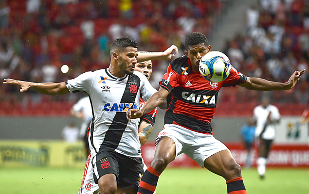 Para e Marcio Araujo - Partida entre Flamengo e Vasco, vlida pela 4 rodada da Taa Rio - Campeonato Carioca de Futebol