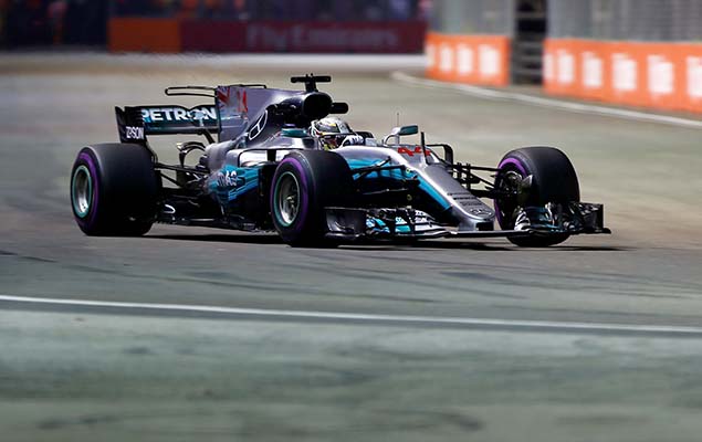 O ingls Lewis Hamilton, da Mercedes