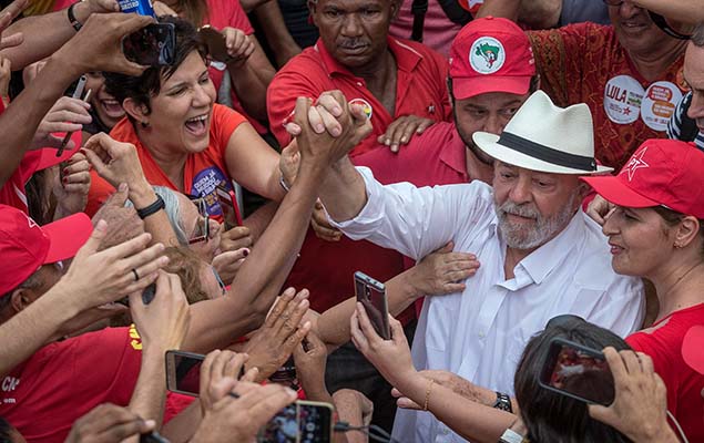 El ex presidente Lula lidera las intenciones de voto de las elecciones de 2018