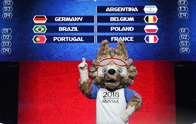 Sorteio da Copa do Mundo: conheça os grupos de Rússia 2018 - BBC