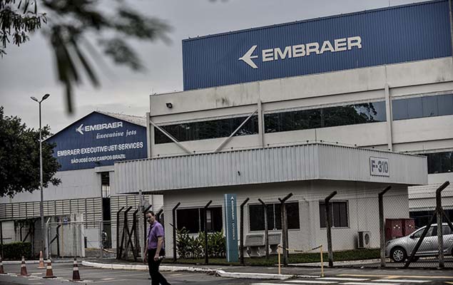 Brazil's Embraer building, in So Jos dos Campos, So Paulo