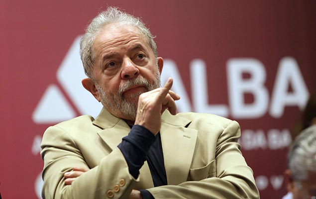 Former president Luiz Inácio Lula Da Silva