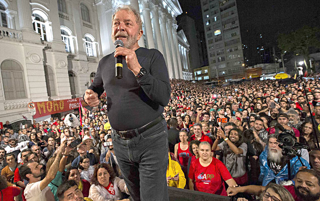 Brazil's former president in Curitiba