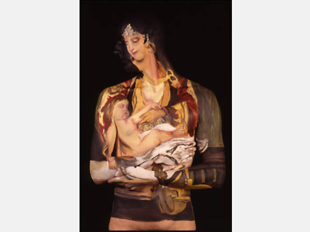 Os artistas nova-iorquinos Chadwick Gray e Laura Spector recriam pinturas clássicas usando o corpo humano como tela no projeto "Anatomia de Museu" Leia mais