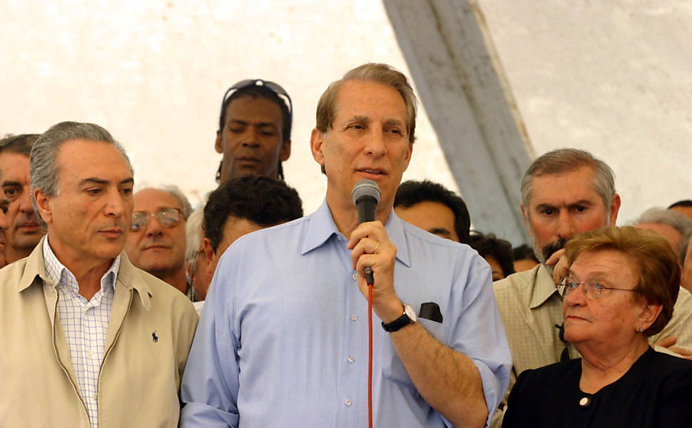 Orestes Quércia 12/06/2018 Poder Fotografia Folha de S.Paulo