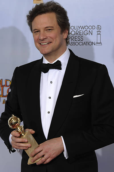 Colin Firth vence Globo de Ouro de melhor ator dramático Leia Mais