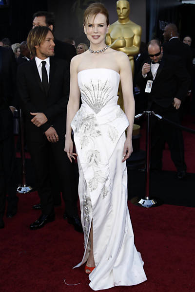 Nicole Kidman é fotografada ao chegar para a 83ª edição do Oscar, em Los Angeles
