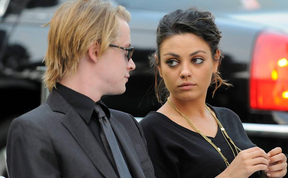 Culkin e Mila Kunis em foto de 2009. Os dois namoraram entre 2002 e 2010