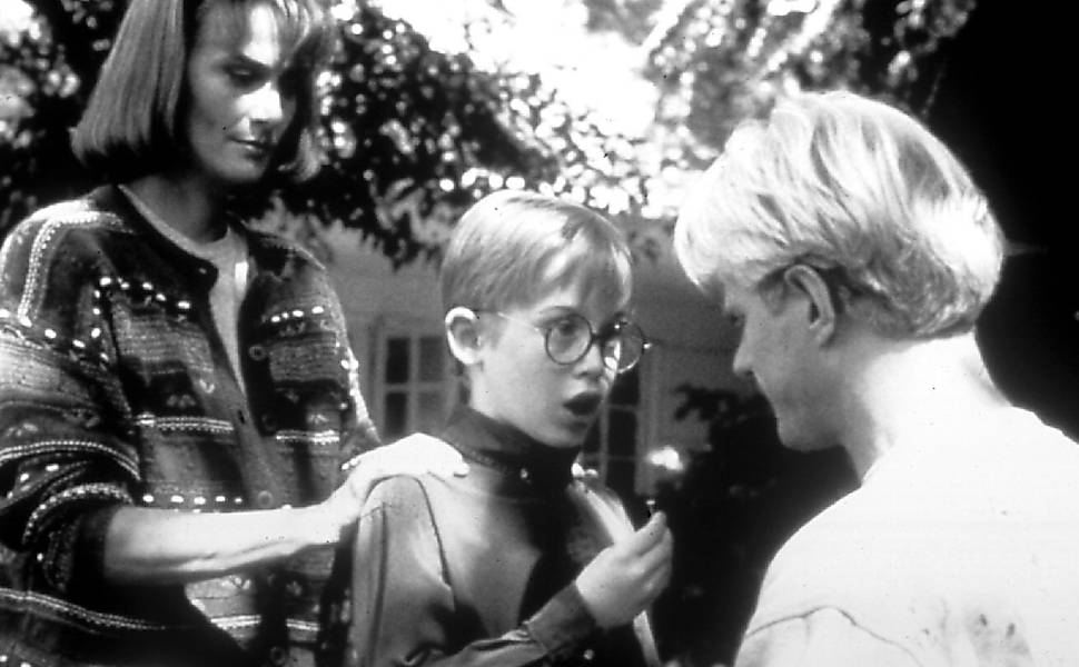 Macaulay Culkin é Richard em "Pagemaster - O Mestre da Magia", em 1994
