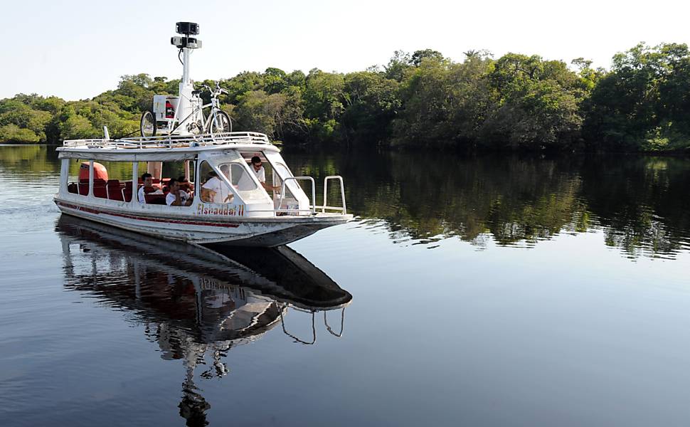 Barco é usado como meio de transporte pelo Google na amazônia Leia mais Barco é usado como meio de transporte pelo Google na amazônia Leia mais