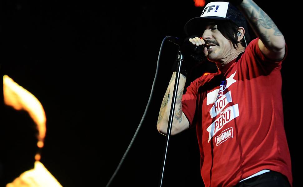 Show do Red Hot Chili Peppers em São Paulo 17/06/2018 Ilustrada Fotografia Folha de S.Paulo