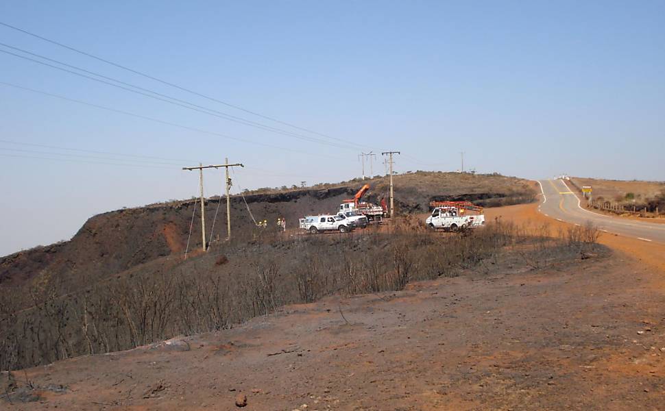 Incêndio no Parque da Serra do Rola Moça 08 04 2019 Cotidiano