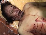 Corpo do ex-ditador líbio Muammar Gaddafi Leia mais