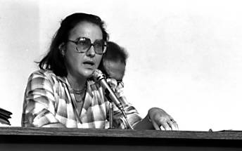 A antroploga Ruth Cardoso (1930-2008), em 1980